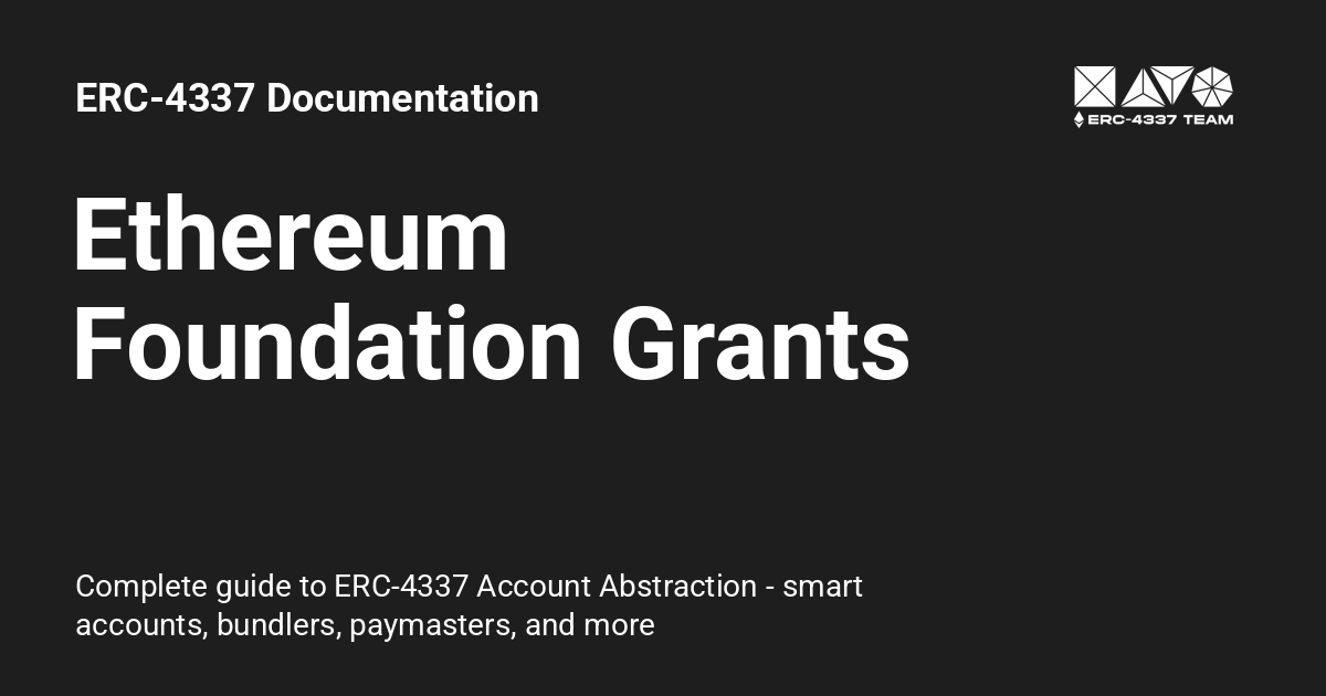 Ethereum Foundation Revamps Grant Program Ahead of Major Fusayka Upgrade